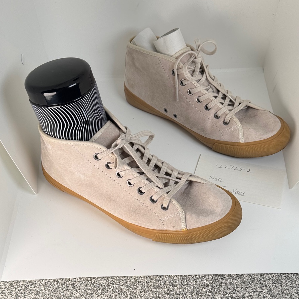 SeaVees Light Tan High-Top Sneakers